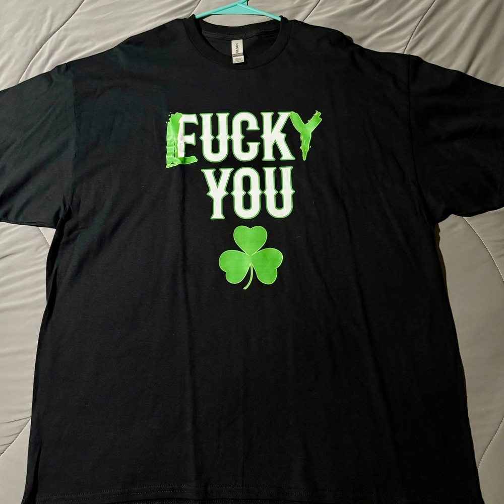 T-Shirt “ F/Lucky you” NWOT.